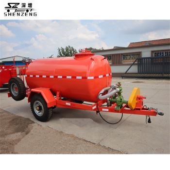 3-5噸水罐拖車(chē)、園林農(nóng)藥噴灑水罐車(chē)、道路除塵水罐拖車(chē)